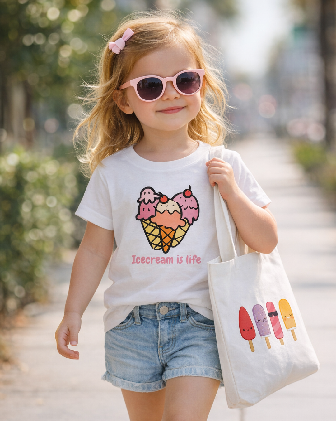 Ice Cream Tote Bag